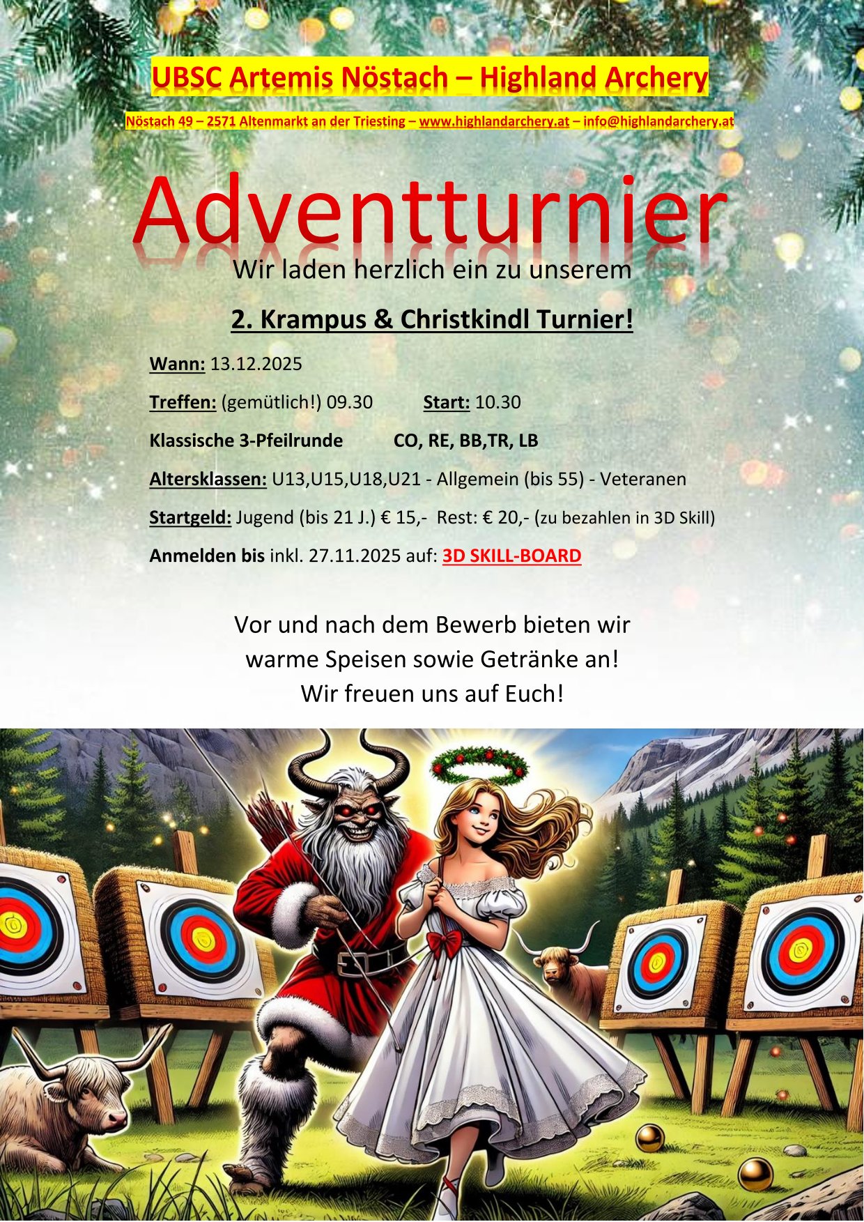 NEUER TERMIN!! Krampus & Christkindl Adventturnier